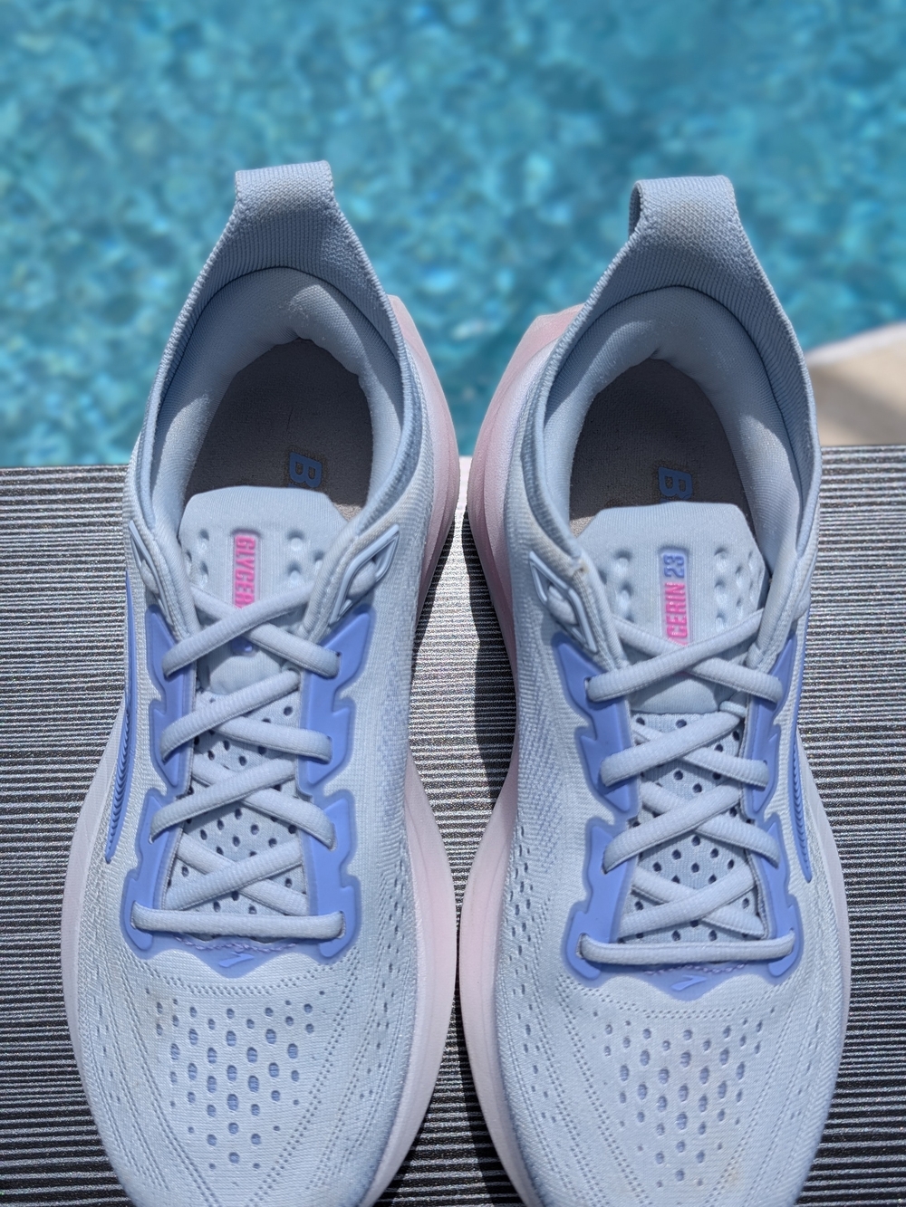 Brooks Glycerin 23 Women's Running Shoes Skyway Pink Size 7 B DNA Tuned - Picture 6 of 12